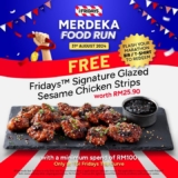 Merdeka Food Run: Sprint to Free TGI Fridays Sesame Chicken! (August 31st, 2024)