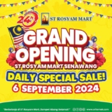 ST Rosyam Mart Senawang: Enjoy Amazing Deals & Daily Specials in September 2024