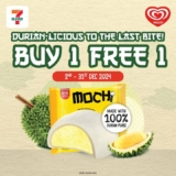 Wall’s Mochi Durian Ice Cream: Buy One, Get One Free! (Limited Time Offer)