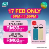 Save Big at Watsons Malaysia Online Exclusive Sale: Up to RM60 Off on Health & Beauty Essentials