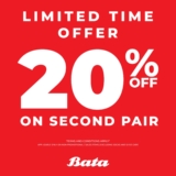 BATA Gua Musang Opening-20% on second pair