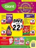 Giant Supermarket Deepavali Saver Promotion Catalogue Oct – Nov 2022