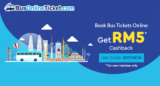 BusOnlineTicket RM5 Cashback On Your First Purchase