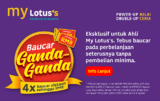 Lotus’s Baucar Ganda-Ganda 2023 Up To RM8 Rebate