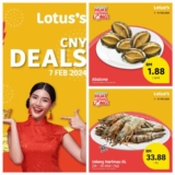 Lotus’s Ganjaran Looong Long Sale on 7 Feb 2024