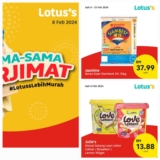Lotus’s Supermarket Savings Sale on 8 Feb 2024