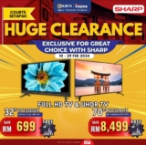 COURTS MALAYSIA Sets Sharp Clearance Event Feb 2024 Ablaze with Spectacular Discounts and Freebies!