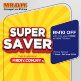 RM10 OFF at MR.DIY Online with Petron Miles Points Rewards