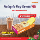 Dunkin’s Donuts Malaysia Day Special