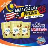 Famous Amos Malaysia Day Promotion