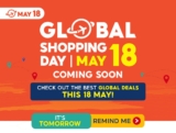 Shopee Free RM10 Voucher Code for 5.18 Global Shopping Day