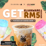 Daboba X Elianware Free RM5 Off Voucher Promotion