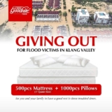 Goodnite Free Queen size mattresses and pillows for Klang Valley households
