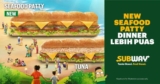 Subway Malaysia ALL-NEW Seafood Patty sub is making a real big splash!