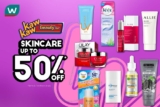 Watsons Kaw Kaw Beauty Fair 2022 with skincare up to 50% off