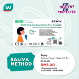 Sejoy Saliva Covid Test Kit For Only RM3