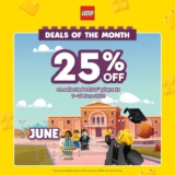 LEGO Certified Store Malaysia 25% Off June Deals of Month Promotion