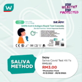 Watson’s Offers COVID-19 Test Kit for Only RM3