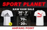 Sport Planet’s Kaw Kaw Sale 2022 is Back with Up to 20% Off Storewide