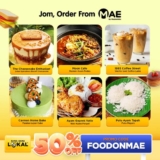 Maybank MAE Sama-Sama Lokal Up to 50% Off + RM10 Off Delivery Voucher code