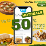 Vivo Pizza x GrabFood Hotdeals up to 50% Off August Sale