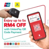 TF Value-Mart x UnionPay QR Extra RM20 Rebate Promotion