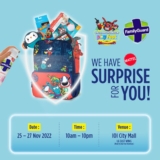GSC x Air Selangor Play Fest FREE American Tourister bag worth RM100 and some mystery gifts Giveaway