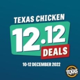 Texas Chicken 12.12 Sale 2022