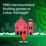 GrabFood Lotus Peringgit, Melaka City Free Merchandise Giveaway