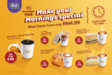 CU Breakfast Deals from RM4.99