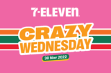 7-Eleven Crazy Wednesday Promotion for 30 Nov 2022