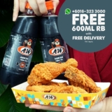 Satisfy Your A&W Cravings with WhatsApp Delivery and Get a FREE 600ml RB!