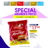 The Store Special Members Price Promotion for December 2022
