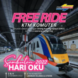 KTMB Offers Free Ride for OKU on 3 & 4 December 2022