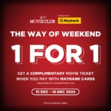 TGV Cinemas Buy 1 Free 1 Movie Tickets & RM15 Off IMAX tickets for Maybank Customers