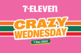 7-Eleven Crazy Wednesday Promotion for 7 Dec 2022