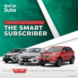 GoCar 25% Off Massive Discount For Subscribers