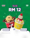 Baskin Robbins Offers 12.12 Sale – Get Your Favourite Looney Tunes Sundae for RM12!