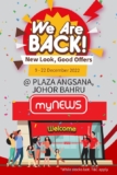 myNEWS Plaza Angsana, Johor Bahru Re-Opening Promotions