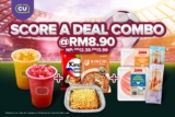 CU Score A Deal Combo For Only RM8.90