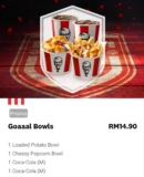 KFC Malaysia Offers World Cup 2022 Goaal Bowls at Affordable Prices