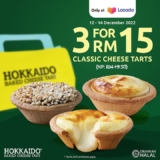 Hokkaido Baked Cheese Tart 12.12 Sale 2022