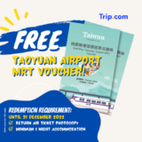 Starstar Airlines x Trip.com FREE Taoyuan Airport MRT voucher