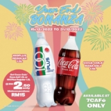 Coca-Cola / 100Plus 1.5L regular at RM2.50 @ 7-Eleven