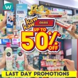 Watsons 12.12 Kaw Kaw Deals Up To 50% Off Sale
