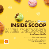 deli2go x Inside Scoop Sunway Pyramid FREE Ice Cream Croffle