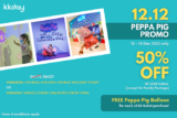 Peppa Pig Happy Day Interactive Play 12.12 Promotion