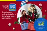 Touch ‘n Go eWallet Christmas Sale Free RM5 Cashback Promotion Dec 2022