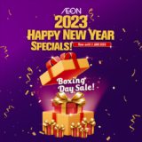 AEON Boxing Day sale 2022 / 2023