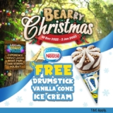 Sunway Lagoon FREE Nestlé Drumstick Vanilla Cone ice cream